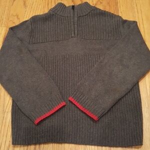 Boy's Charcoal Gray Sweater
